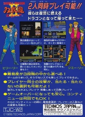 Sou Setsu Ryuu II - The Revenge (Japan) (Sample) box cover back